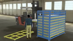 Sheet Metal Rack Storage