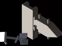 Simple mounting assembly