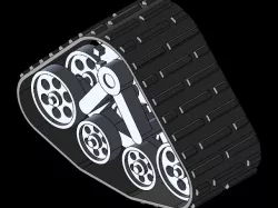 Simple Tank Track Assembly