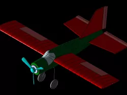 Single Propeller Airplane