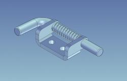 spring bolt latch 3D Models | Page 1 | STLFinder