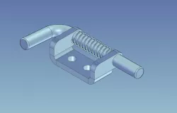 Small Spring Bolt Latch