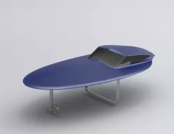 solar electric boat concept