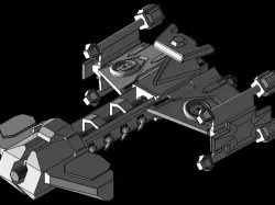 The Battlecruiser CAD Project by Zehao Rong