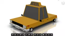 TOY TAXI CAB