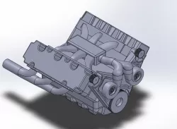 V6 engine