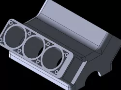 V6 Engine Block