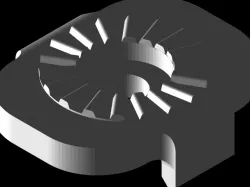 Vaude Back Roller hook washer