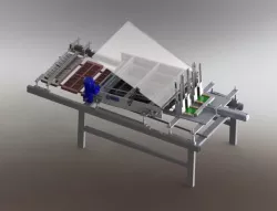 Wafer Cutting and Spreading Machine