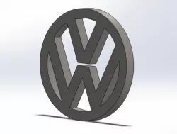 Wolksvagen Logo Model