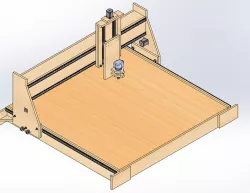 Wooden CNC build