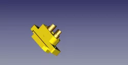 XT60-M Einbaustecker