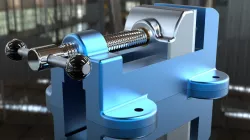 1: 2.54 scale mini bench vise