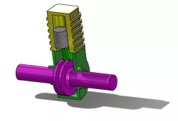 1 CYLINDER ENGINE (WITH MOTION ANALYSIS)