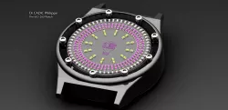 192 LED watch concept
