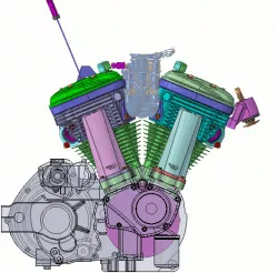 2009 Buell XB12 Engine Top End