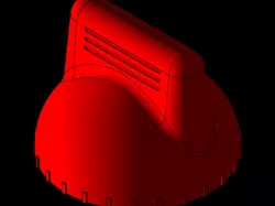 3D Regulator-Knob design Using SolidWorks & Photo Rendering