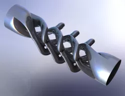 3D Tesla Valve Concept