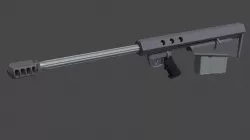 .50 semi-auto radial delayed blow forward rife