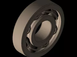 A ball bearing