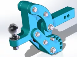 Adjustable Ball Hitch