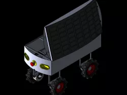 agricultural robot chassis