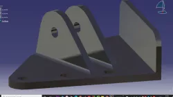 Aircraft Bracket 3D model