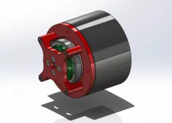Backdrivable Cycloidal Drive Robotic Actuator