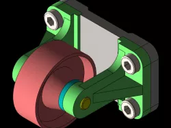 belt roller assembly