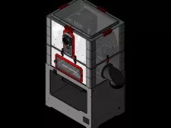BIBO-PRO.....Semi-Pro..3d Printer with upgrades