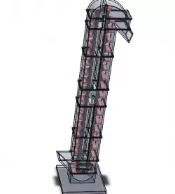 CHAIN BUCKET ELEVATOR