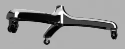 Chair base with omni wheels