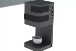Coffee Machine and Cup