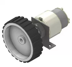 DC Motor With Wheel