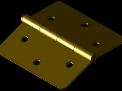 Design and Assembly of Hinge in Solidworks