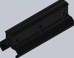 Dovetail to Picatinny Rail Adapter