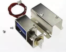 Electromagnetic latch lock