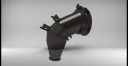 F-35 Nozzle (Flow simulation)