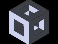 firstextrude  cube&sphere