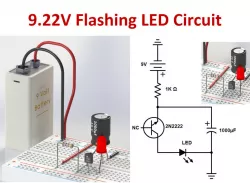 Flashing LED Circuit