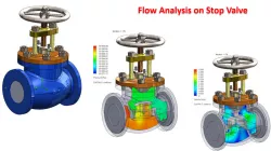 Flow Analysis on Stop Valve