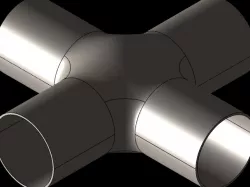 four pipe joints