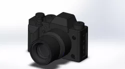 Fujifilm X-T3 (SolidWorks CAD model)
