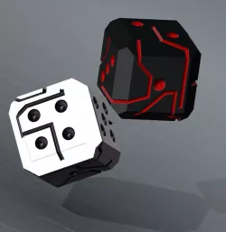 Futuristic dice