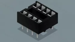 GENERIC IC SOCKET - 8 PIN
