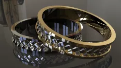 GOLD  THUMB RING