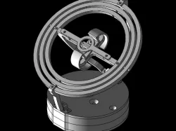 Gyroscopic Watch Winder-Laser Cut Process