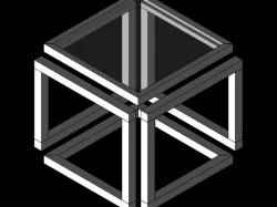 Infinite side table - 3D parametric design