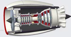 Jet Engine Assembly and Simulation