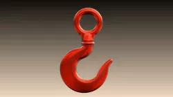 Load Lifting Hook - 1 Ton Working Load